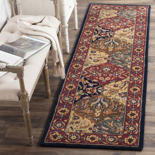 Safavieh Heritage 510 Multi/Navy Area Rug Room Scene