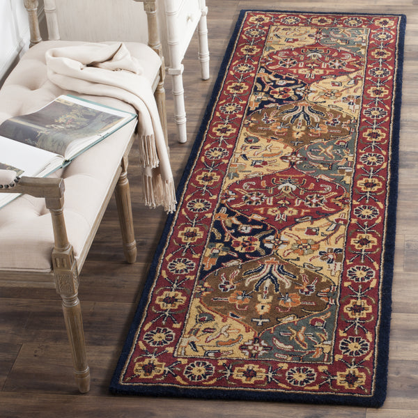 Safavieh Heritage 510 Multi/Navy Area Rug – Incredible Rugs and Decor