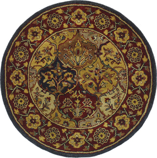 Safavieh Heritage 510 Multi/Navy Area Rug Round