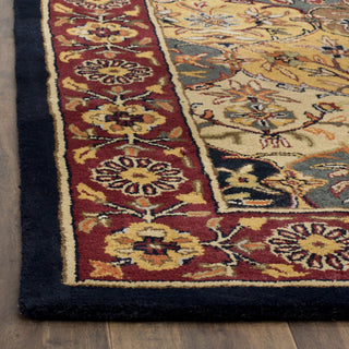 Safavieh Heritage 510 Multi/Navy Area Rug Detail