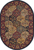 Safavieh Heritage 510 Multi/Navy Area Rug 