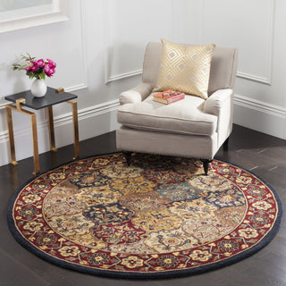 Safavieh Heritage 510 Multi/Navy Area Rug Room Scene