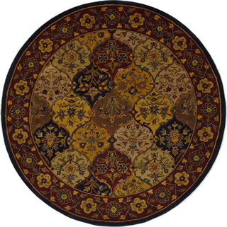 Safavieh Heritage 510 Multi/Navy Area Rug Round