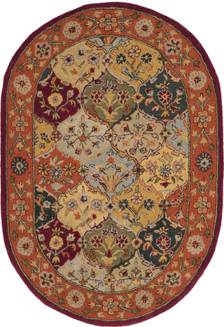 Safavieh Heritage 510 Multi/Red Area Rug 