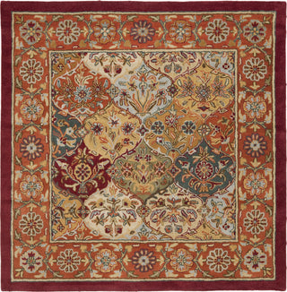 Safavieh Heritage 510 Multi/Red Area Rug Square