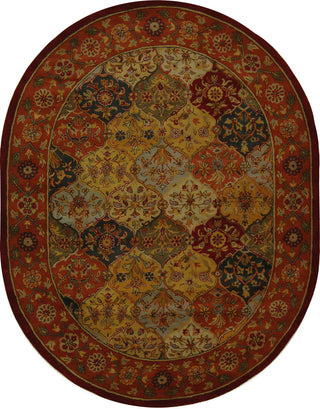 Safavieh Heritage 510 Multi/Red Area Rug 