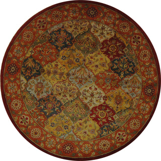 Safavieh Heritage 510 Multi/Red Area Rug Round