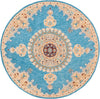 Safavieh Heritage 551 Blue/Beige Area Rug Round