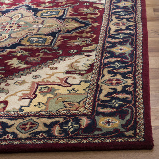 Safavieh Heritage 625 Red Area Rug Detail