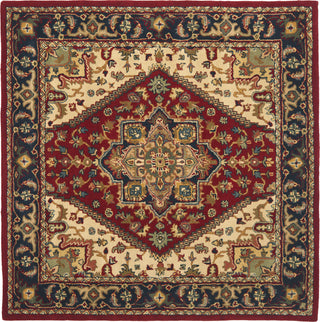 Safavieh Heritage 625 Red Area Rug Square