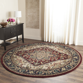 Safavieh Heritage 625 Red Area Rug Room Scene