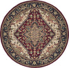Safavieh Heritage 625 Red Area Rug Round