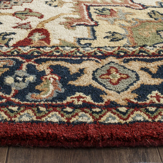 Safavieh Heritage 625 Red Area Rug Detail