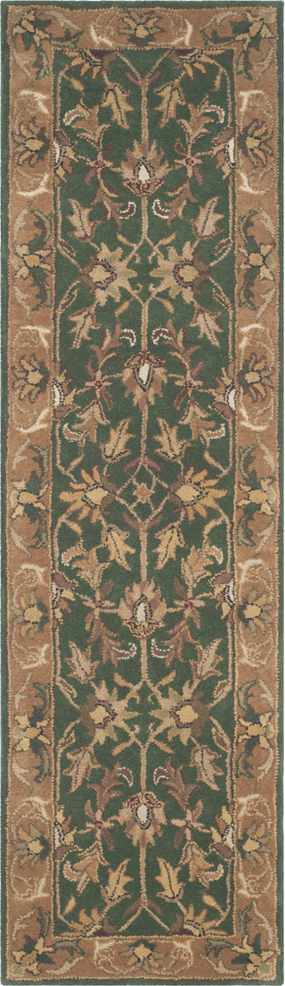 Safavieh Heritage 628 Dark Green/Gold Area Rug main image