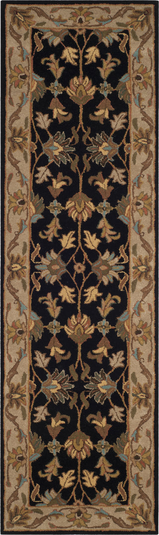 Safavieh Heritage 628 Black/Beige Area Rug Runner