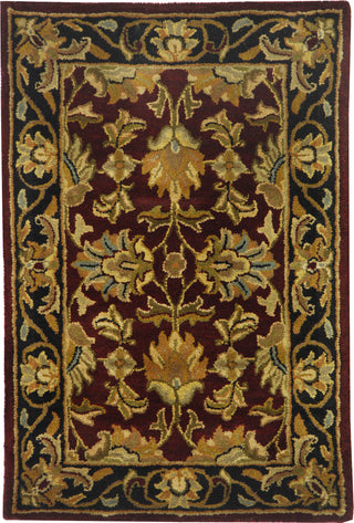 Safavieh Heritage 628 Red/Black Area Rug 