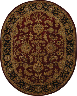 Safavieh Heritage 628 Red/Black Area Rug 