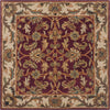 Safavieh Heritage 628 Red/Ivory Area Rug Square