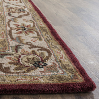 Safavieh Heritage 628 Red/Ivory Area Rug Detail