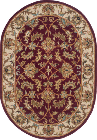 Safavieh Heritage 628 Red/Ivory Area Rug 