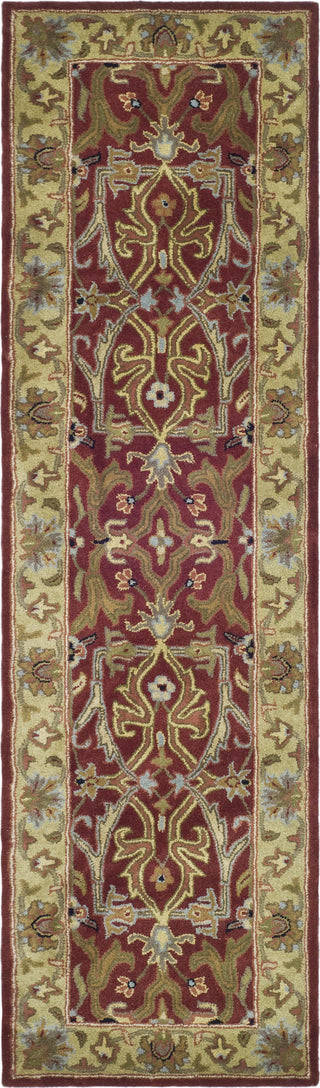 Safavieh Heritage 644 Red/Gold Area Rug Runner