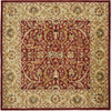 Safavieh Heritage 644 Red/Gold Area Rug Square