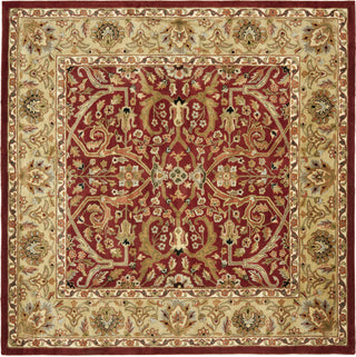 Safavieh Heritage 644 Red/Gold Area Rug Square