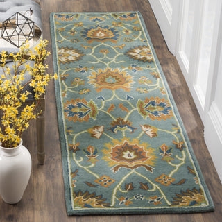 Safavieh Heritage 651 Light Blue Area Rug Room Scene