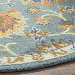 Safavieh Heritage 651 Light Blue Area Rug Detail