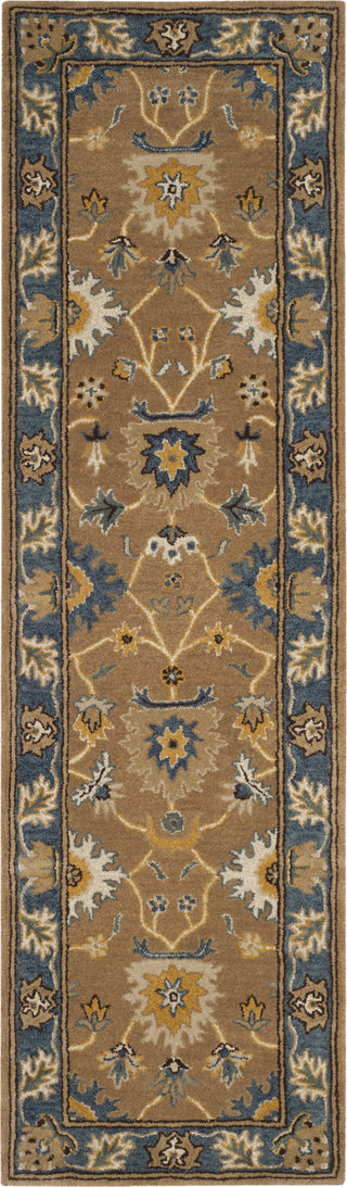 Safavieh Heritage 652 Camel/Blue Area Rug Runner