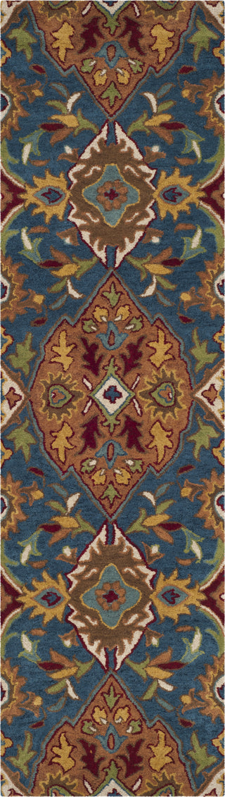 Safavieh Heritage 653 Camel/Blue Area Rug Runner