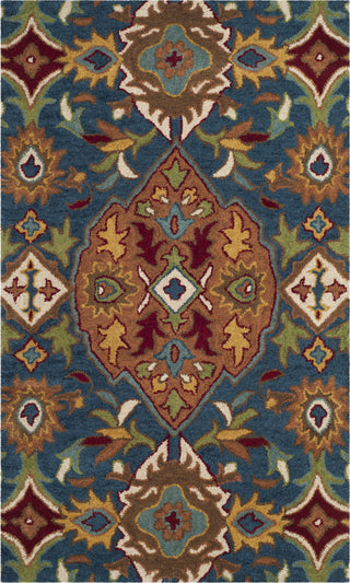 Safavieh Heritage 653 Camel/Blue Area Rug main image