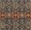 Safavieh Heritage 653 Camel/Blue Area Rug Square
