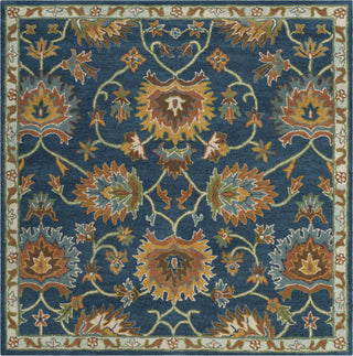 Safavieh Heritage 654 Navy Area Rug Square