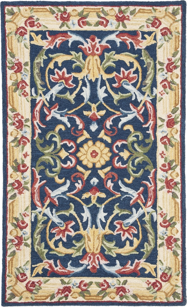 Safavieh Heritage 657 Navy/Ivory Area Rug main image