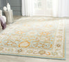 Safavieh Heritage 734 Light Blue/Ivory Area Rug Room Scene Feature