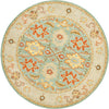 Safavieh Heritage 734 Light Blue/Ivory Area Rug Round