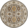 Safavieh Heritage 734 Light Grey/Grey Area Rug Round
