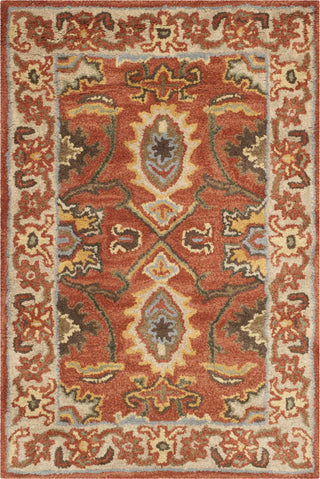 Safavieh Heritage 734 Rust/Beige Area Rug 