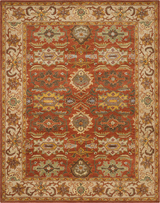 Safavieh Heritage 734 Rust/Beige Area Rug Main