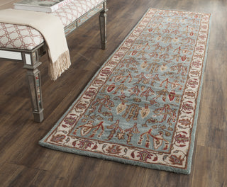 Safavieh Heritage 735 Blue/Ivory Area Rug Room Scene