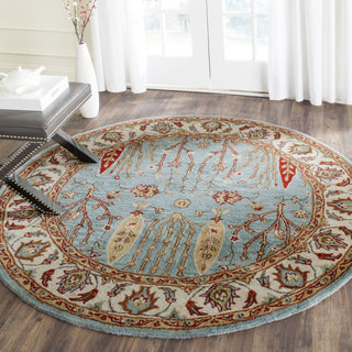 Safavieh Heritage 735 Blue/Ivory Area Rug Room Scene