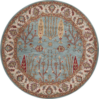 Safavieh Heritage 735 Blue/Ivory Area Rug Round