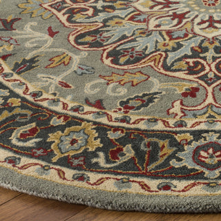 Safavieh Heritage 736 Grey/Charcoal Area Rug Detail