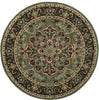 Safavieh Heritage 736 Grey/Charcoal Area Rug Round