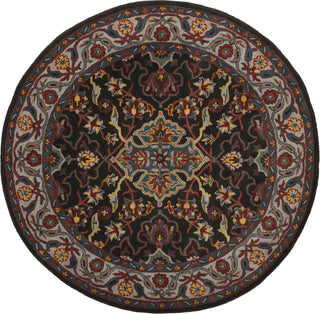 Safavieh Heritage 737 Charcoal/Ivory Area Rug Round