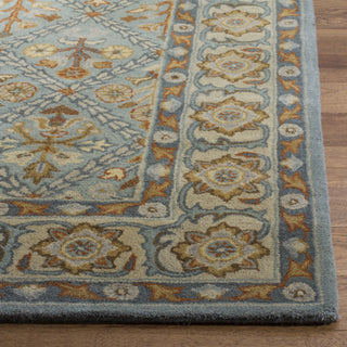 Safavieh Heritage 738 Cream/Blue Area Rug Detail