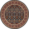 Safavieh Heritage 738 Navy/Red Area Rug Round