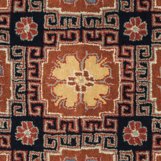 Safavieh Heritage 742 Navy/Orange Area Rug 