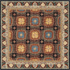 Safavieh Heritage 742 Navy/Orange Area Rug Square